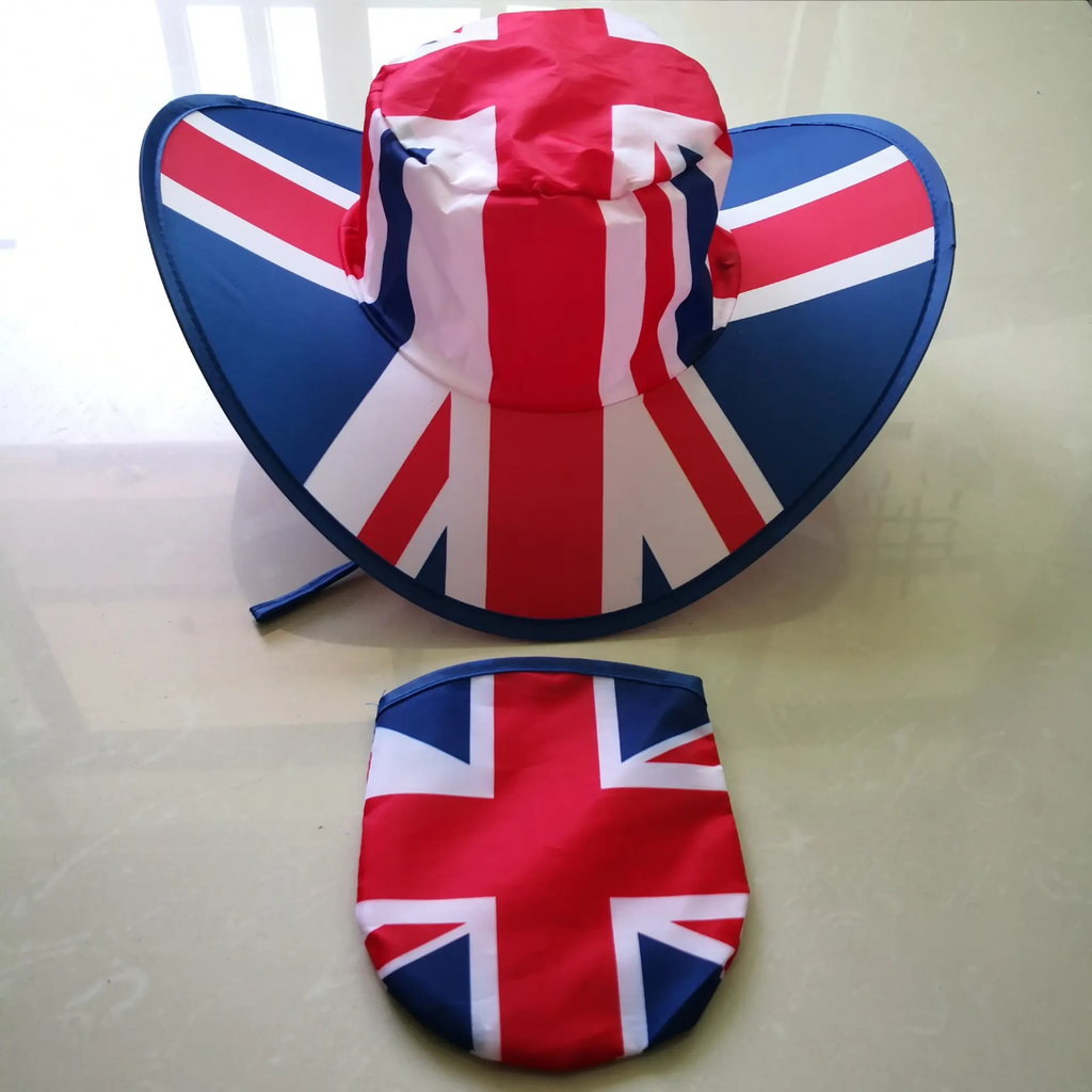 Sombreros de vaquero plegables e impermeables con logotipo personalizado