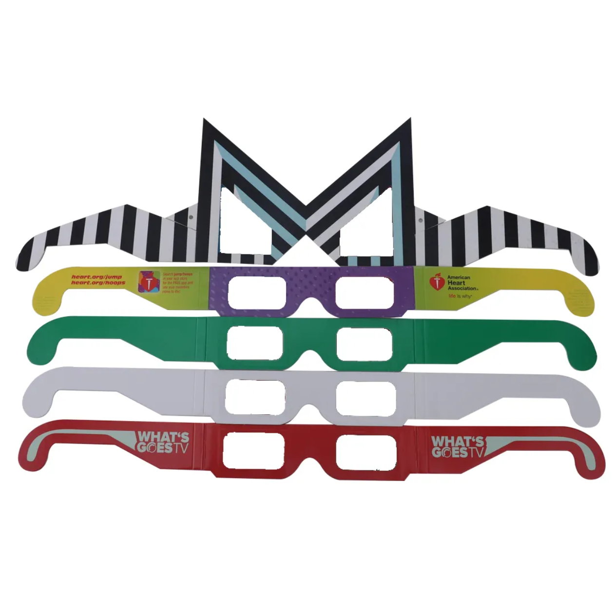 3D Diffraction Glasses, Cool Rave Glasses, Perfect for Valentines Day Accessories, Rave Party, Wedding Party, Musical Evening, Fireworks Shows