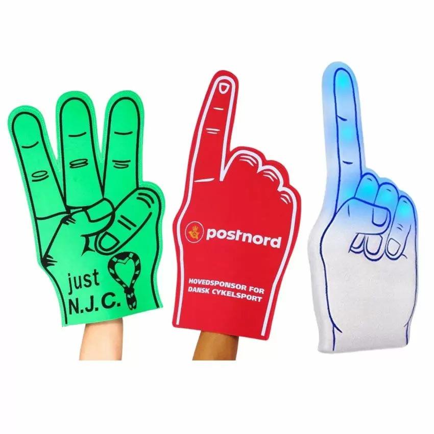 Gifts Sport Souvenir Cheering Big Custom Eva Foam Finger Hand