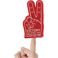 Imprinted Classic Victory Foam Minis - Lightweight Mini Cheer Prop for Brand Promotion Events