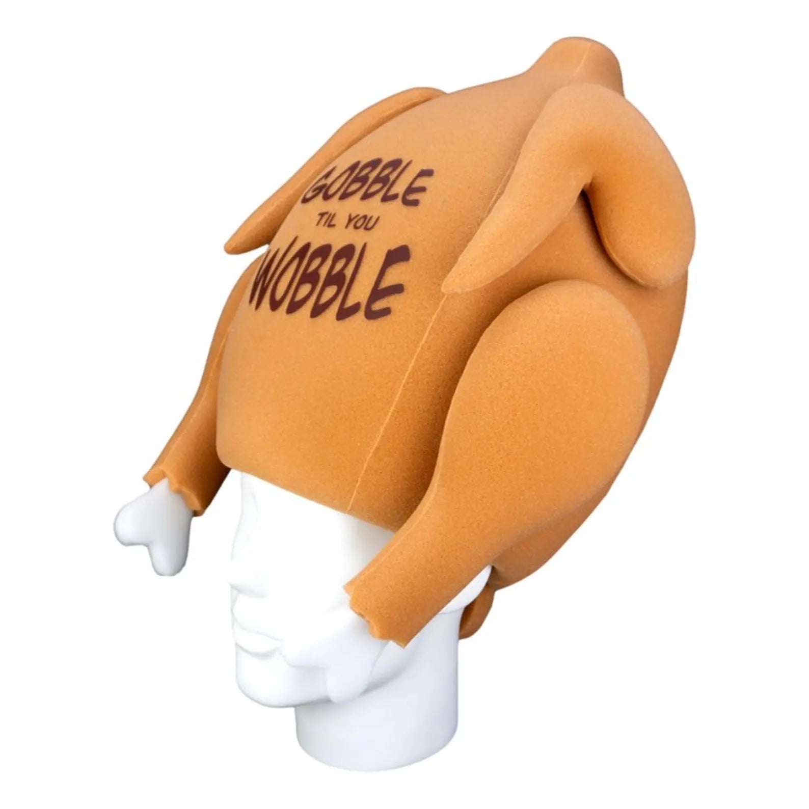 FOAM PARTY HATS: Custom Turkey Meal Hat - Thanksgiving Gift - Turkey Day Hat - Thanksgiving Favors - Turkey Party Hat - Roast Turkey