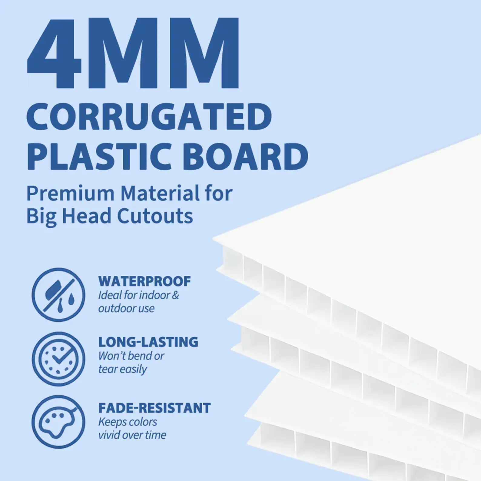 Custom Big Head on a Stick, Funny Face Cutout for Wedding, Birthday Party, Bachelorette, Waterproof Plastic Photo Prop