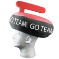 Custom Print Foam Curling Rock Hat - Ice Sports Match Fan Dress-Up Prop for Events